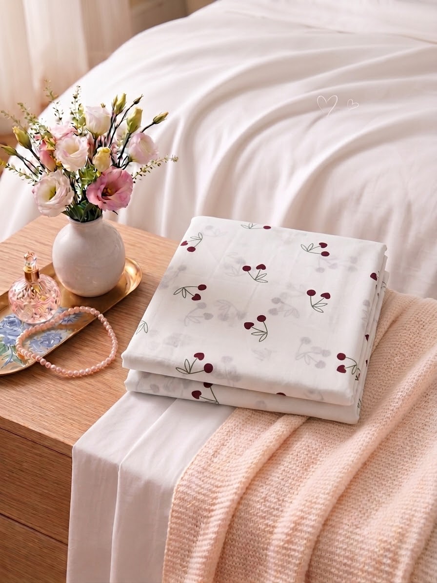 Pakistani King Size Bedsheet with Pillow Cover