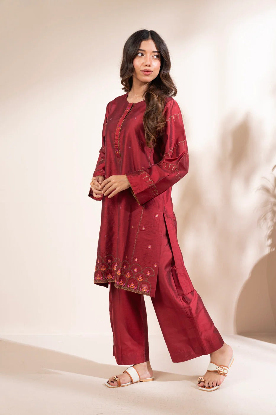 2 Piece Cotton Silk by Alkaram Studio