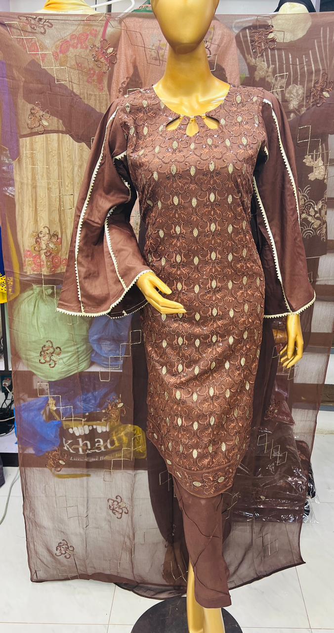 Luxury Embroidered Cotton Collection Ready To Ship