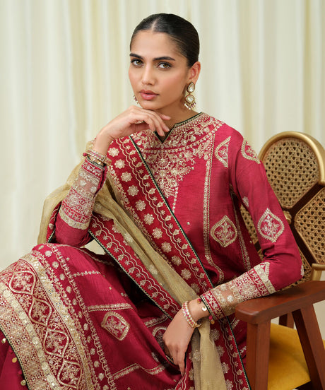 3Pc Embroidered Suit by Sapphire