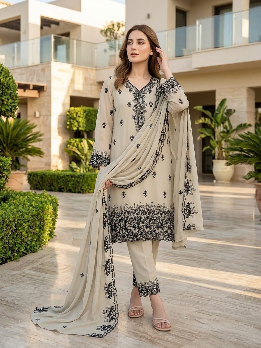Indian Georgette Embroidered Collection