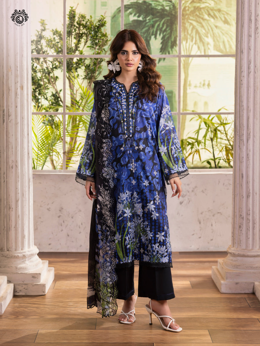 GullJee Rang Pasand Embroidered Lawn