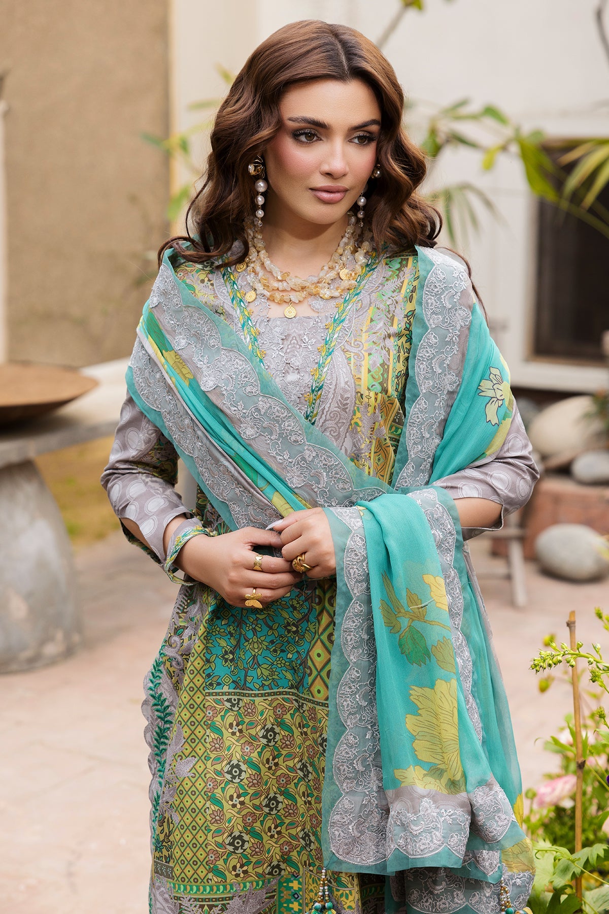 Andaaz By Charizma 3-PC Embroidered Lawn Collection