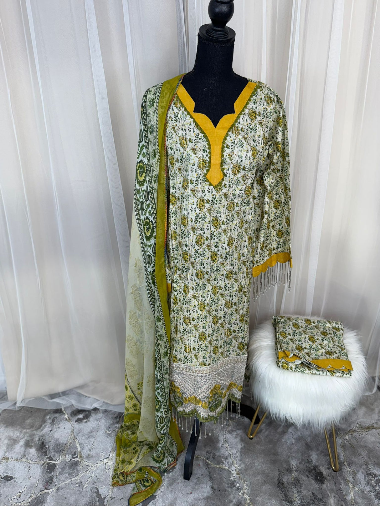 Luxury Embroidered Lawn Ready To Ship