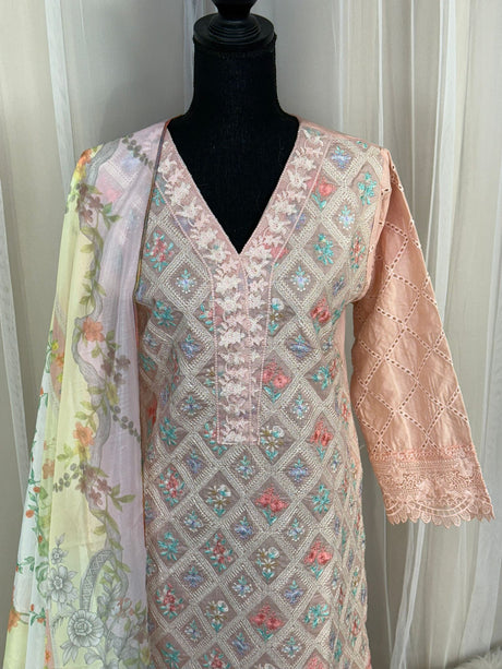 Luxury Embroidered Lawn Ready To Ship