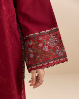 3 Piece - Embroidered Karandi Suit