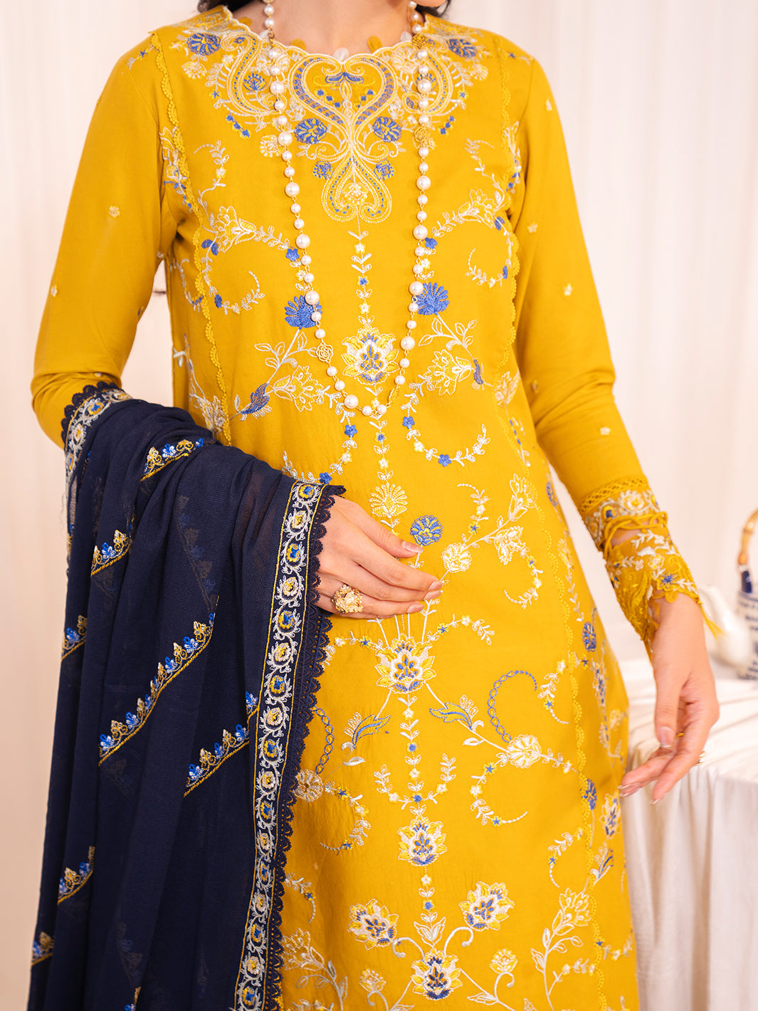 Celine by Faiza Faisal Embroidered Lawn Suits