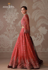 Zari By Asim Jofa Luxury Embroidered Poly Net Collection