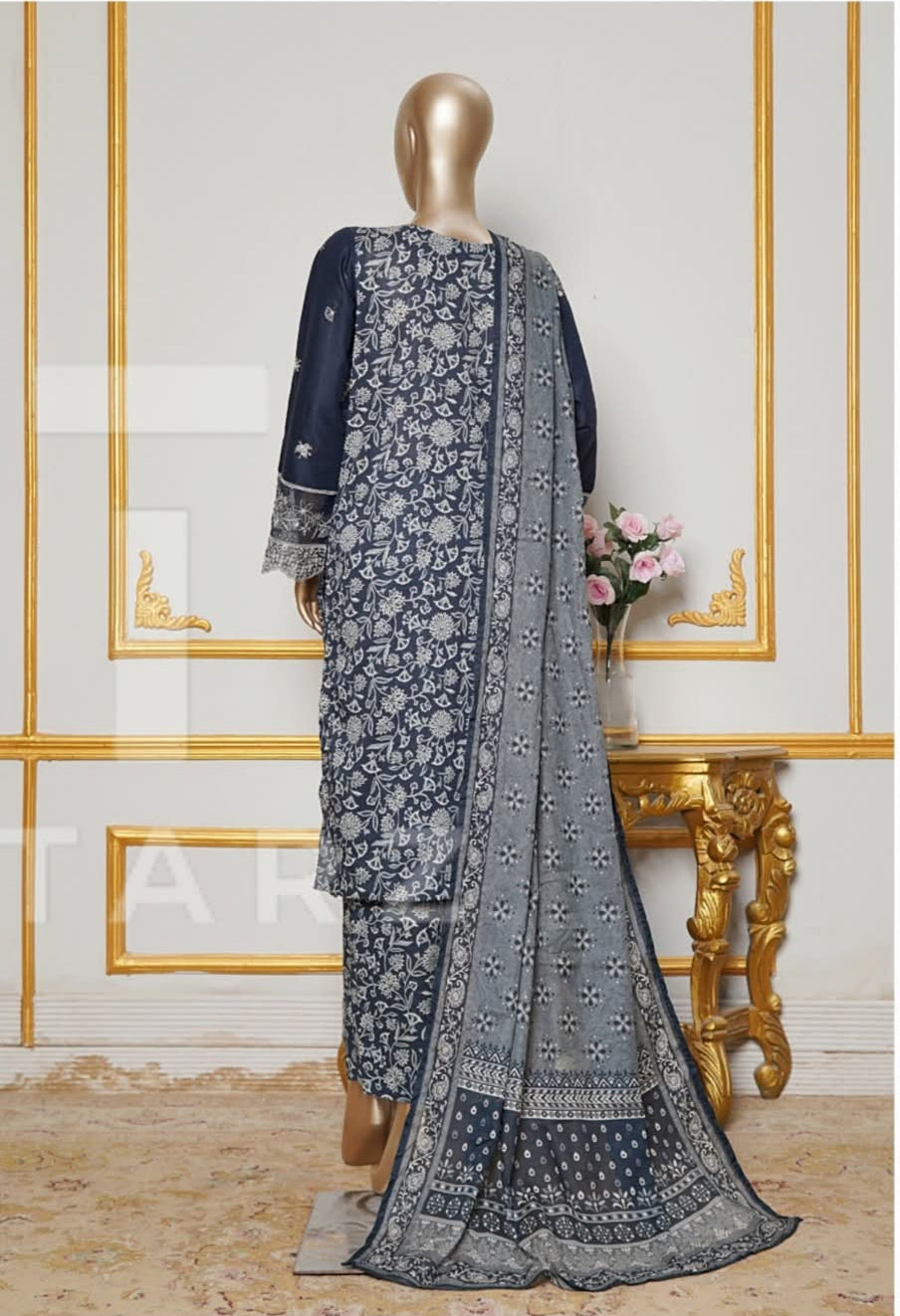 BIN SAEED EMBROIDERED LUXURY LAWN