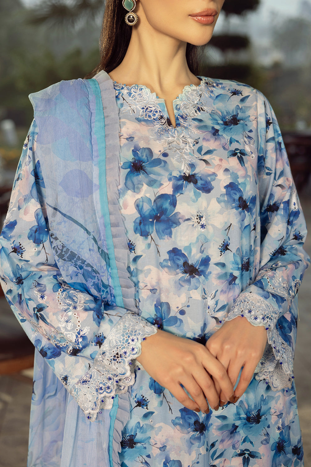 Lakhany 3pc Embroidered Suit