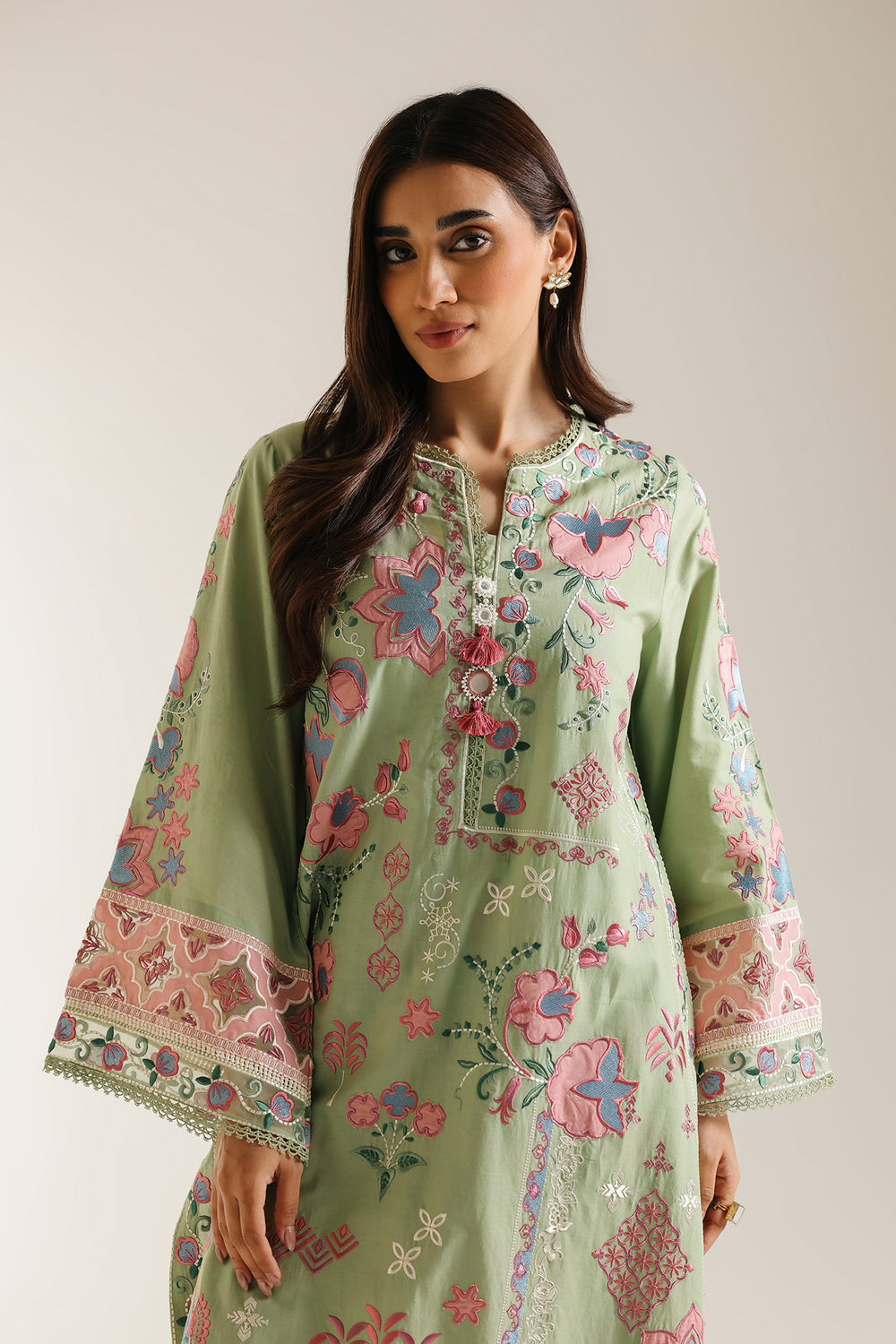 Ethnic Embroidered 2pc Kurti