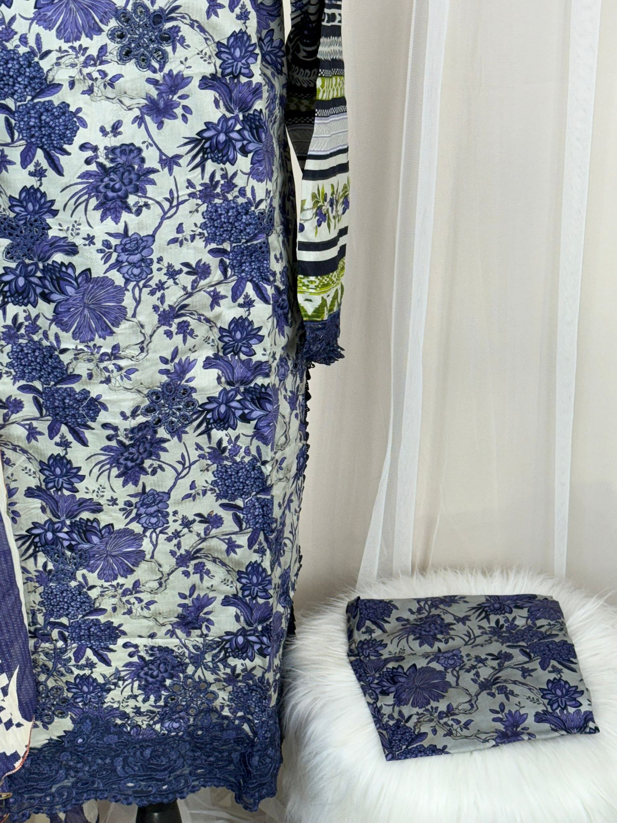 Luxury Embroidered Lawn Ready To Ship