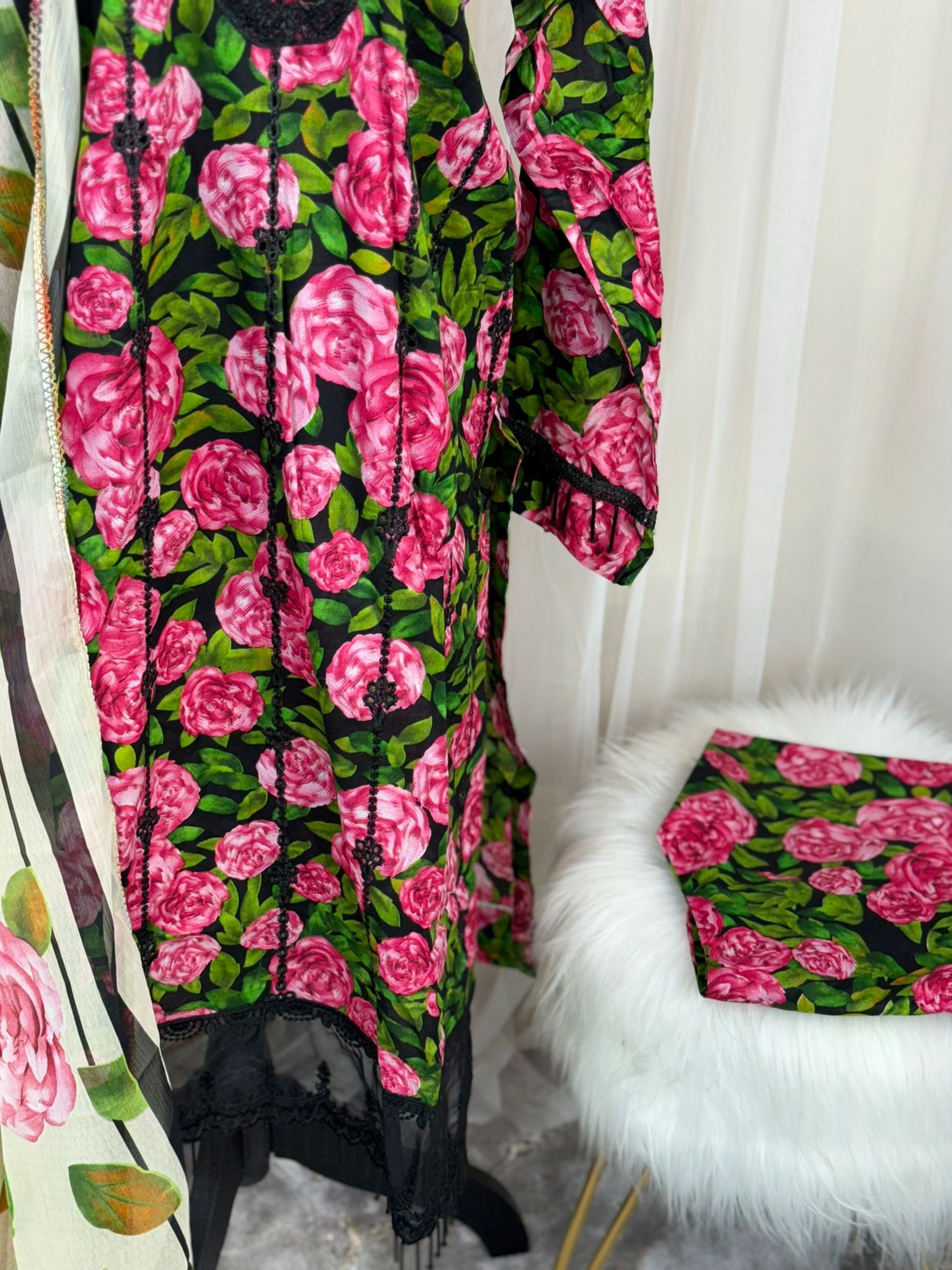 Luxury Embroidered Lawn Ready To Ship