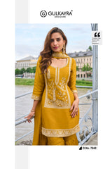 Pure Slik Sharara Suit