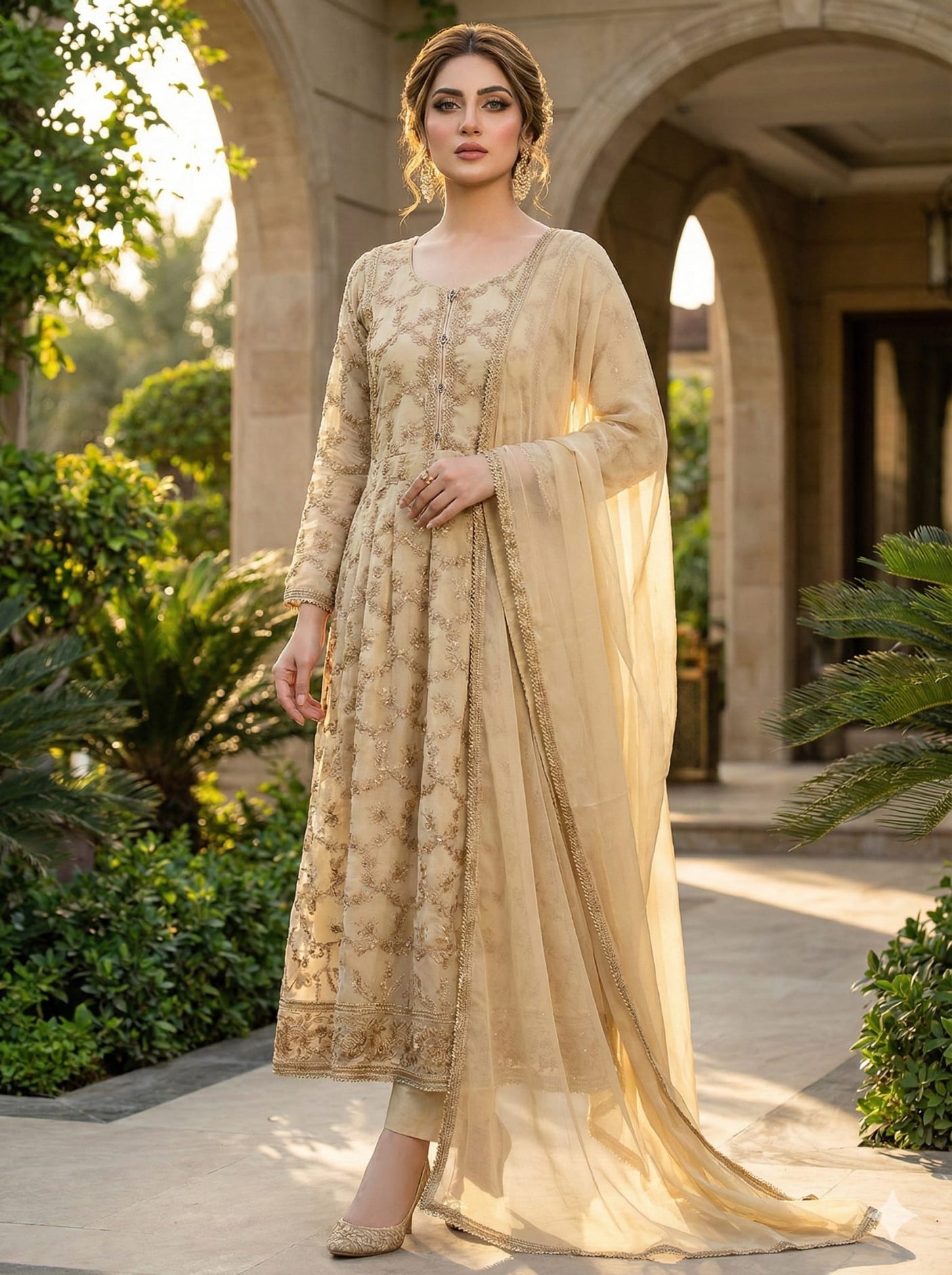 Pakistani boutique embroidered collection