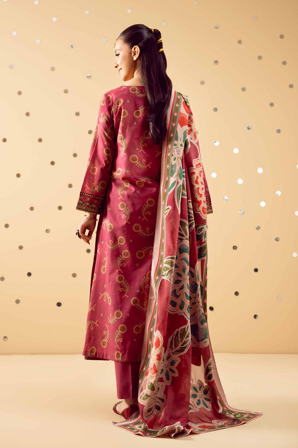 3 Piece Embroidered Suit by Nishat Linen