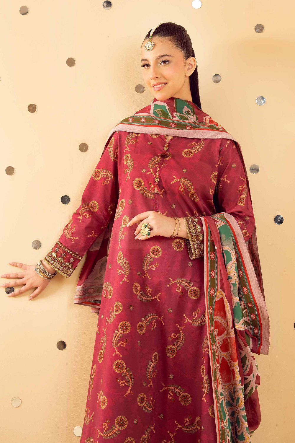 3 Piece Embroidered Suit by Nishat Linen