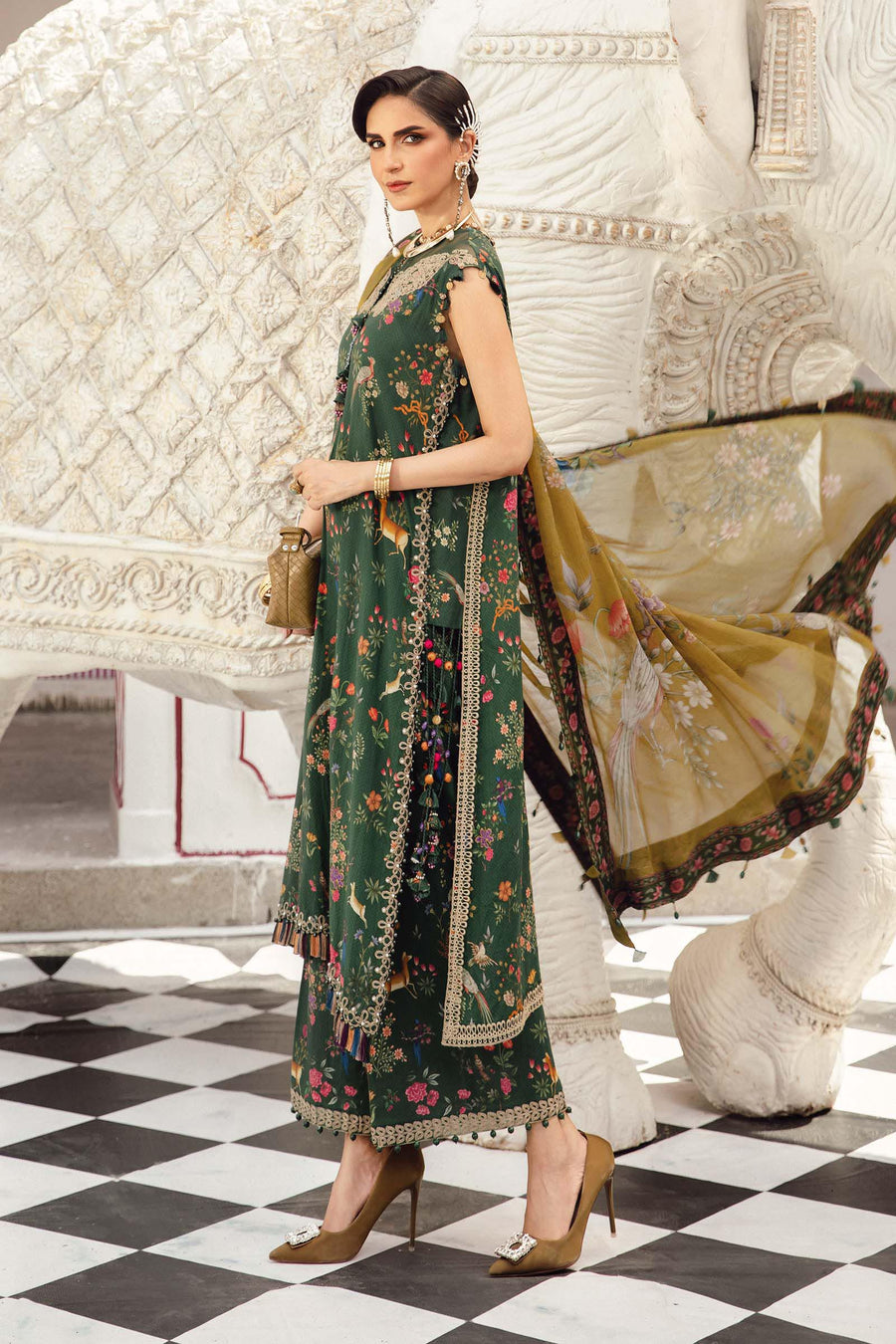 Maria B Mprints Embroidered Lawn Collection