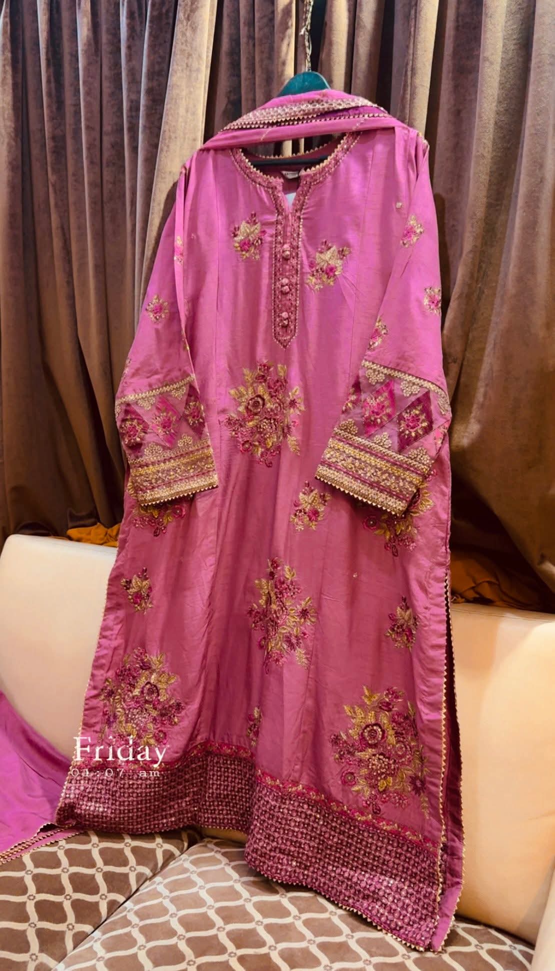 Sapphire Embroidered Luxury Collection