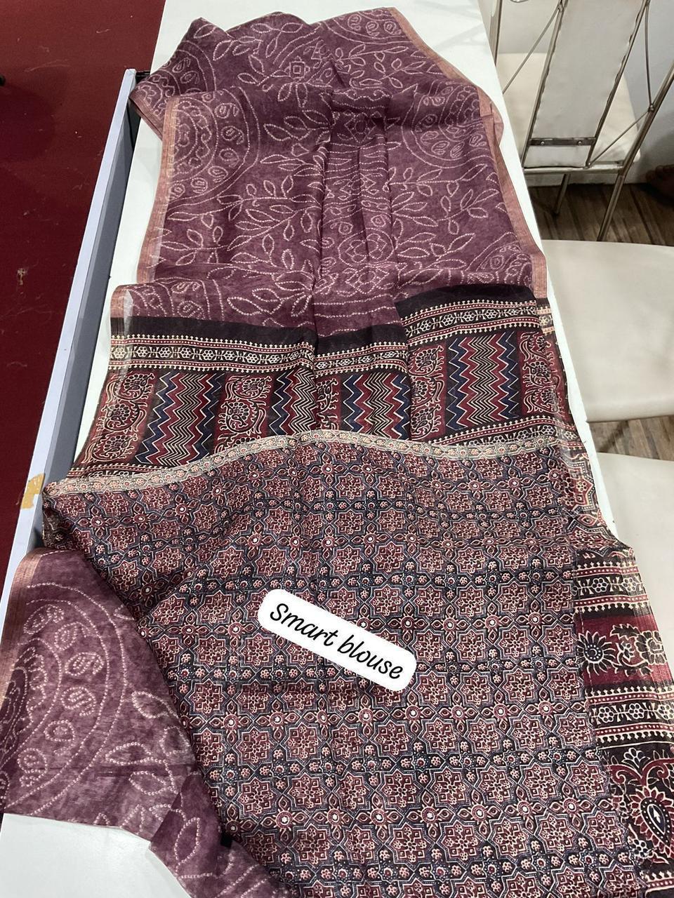 Exclusive Gicha Cotton Saree