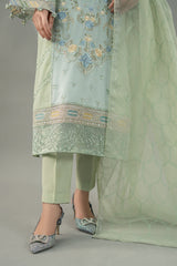 Maria B - Embroidered Jacquard Lawn Suit