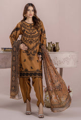 Adan's Libas Embroidered Lawn