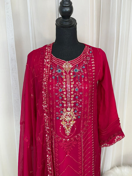2pc Embroidered Kurti Collection Ready To Ship