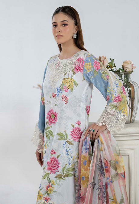 Adan's Libas Embroidered Lawn