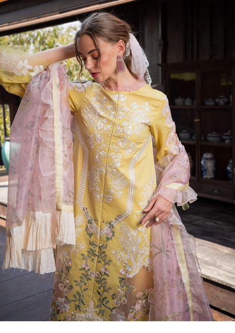 Asifa & Nabeel Premium Lawn  Suit