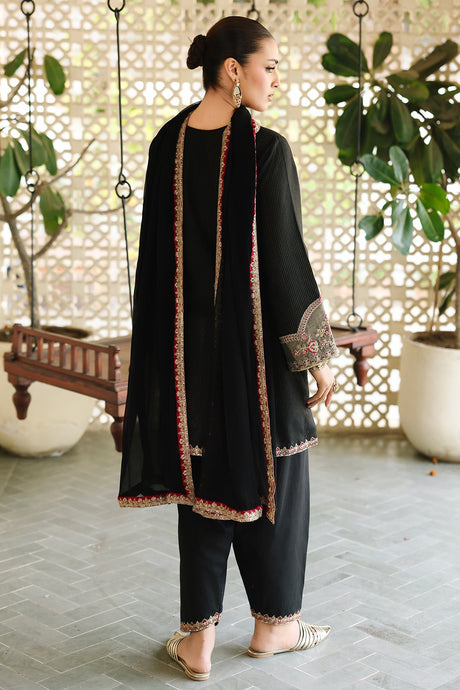 3-PC Embroidered Lawn Suit By Charizma