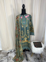 Luxury Embroidered Lawn Ready To Ship