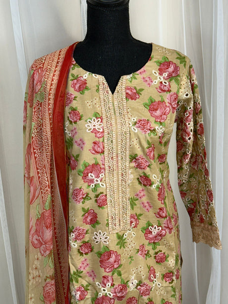 Luxury Embroidered Lawn Ready To Ship