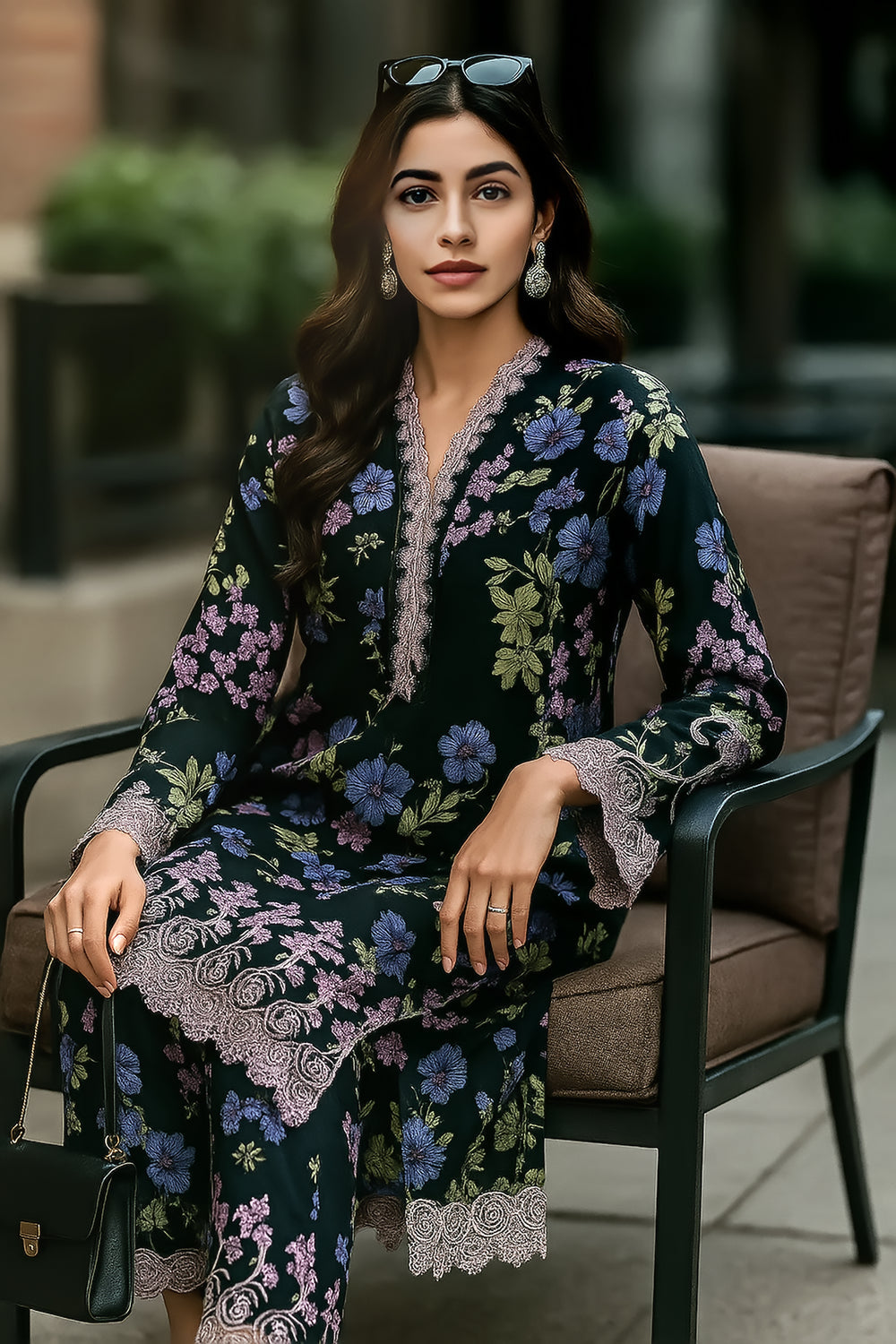 Lakhany Embroidered 2pc Suit