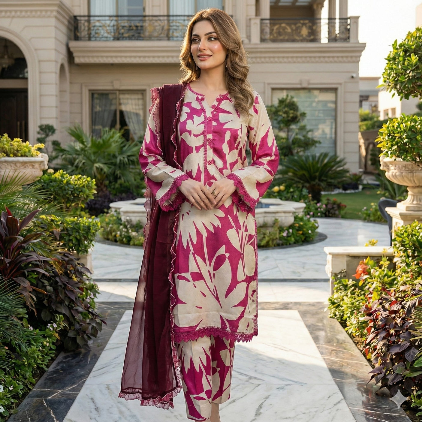 Adan Libas Capsule Voil Jacquard