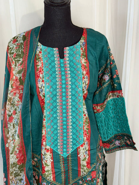 Luxury Embroidered Lawn Ready To Ship