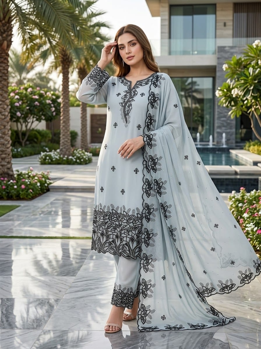 Indian Georgette Embroidered Collection