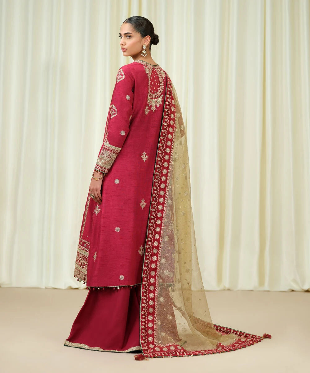 3Pc Embroidered Suit by Sapphire