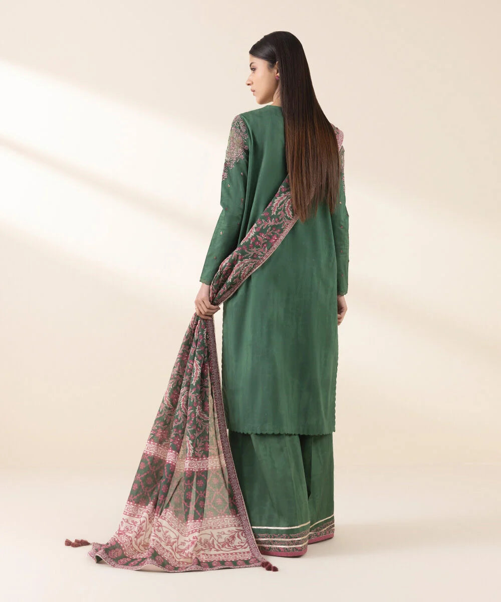 Sapphire Embroidered Lawn