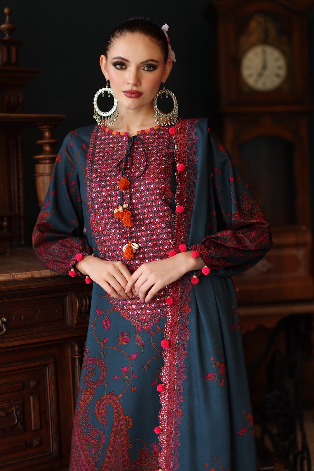 Aniiq By Charizma Embroidered Suit