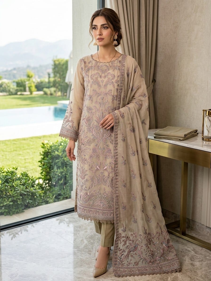 Zarif  Embroidered Luxury Collection