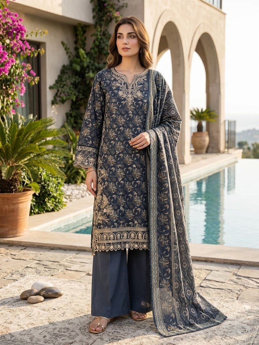 Bin Saeed Embroidered Luxury Collection