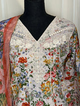 Luxury Embroidered Lawn Ready To Ship