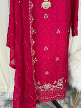 2pc Embroidered Kurti Collection Ready To Ship