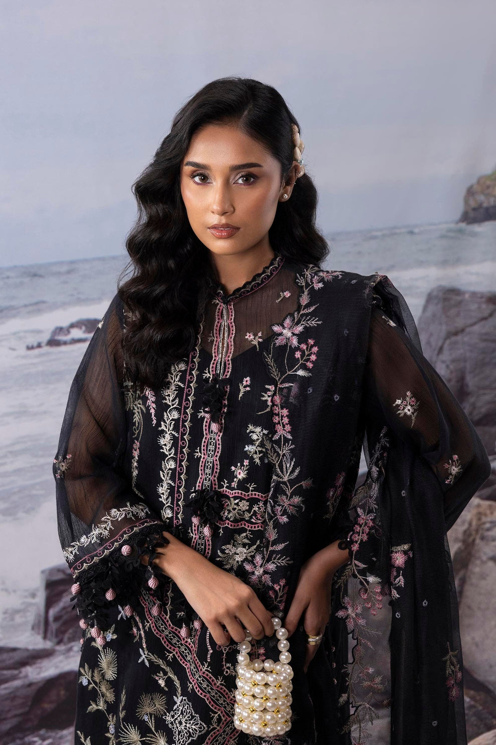 Sana Safinaz Premium Embroidered Suit
