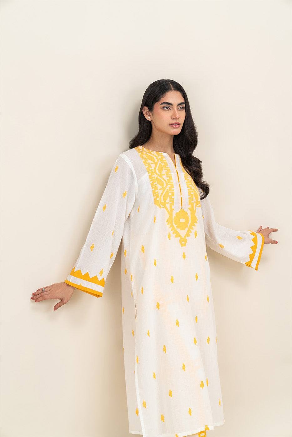 Beechtree Embroidered Suit 2 pc