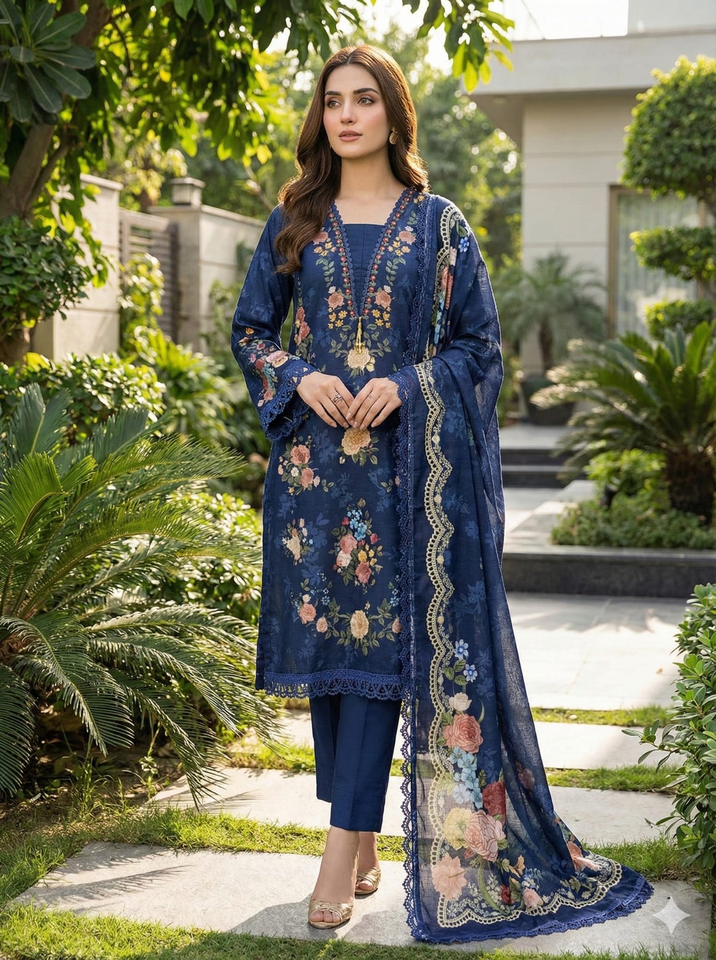 Tasbeeha Winter Embroidered Khaddar Vol-2