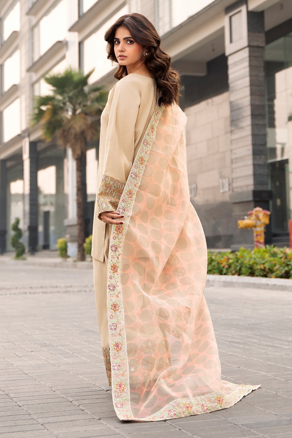 Charizma Luxury Embroidered Suit