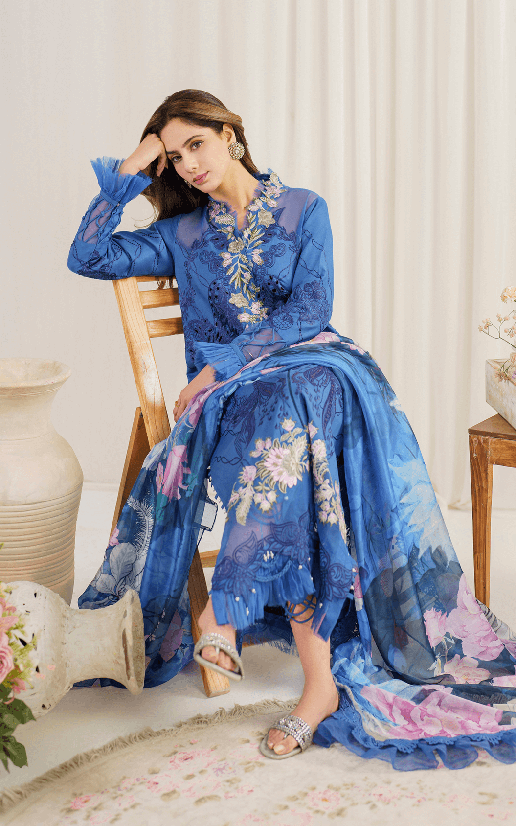 Pretty in Pink by Asifa & Nabeel Premium Lawn