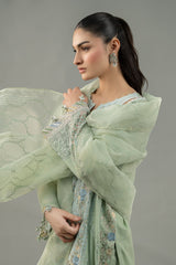 Maria B - Embroidered Jacquard Lawn Suit