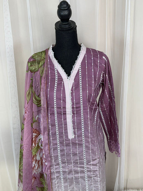 Luxury Embroidered Lawn Ready To Ship